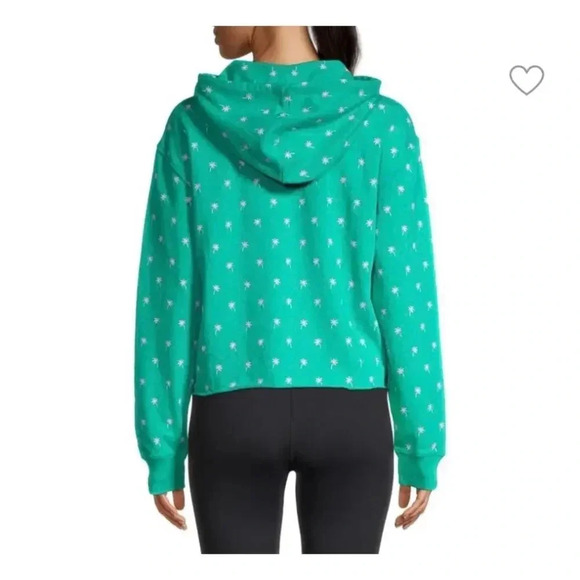 Spiritual Gangster Serena Palm Tree Mazzy Crop Hoodie Pullover- Small - Picture 3 of 10